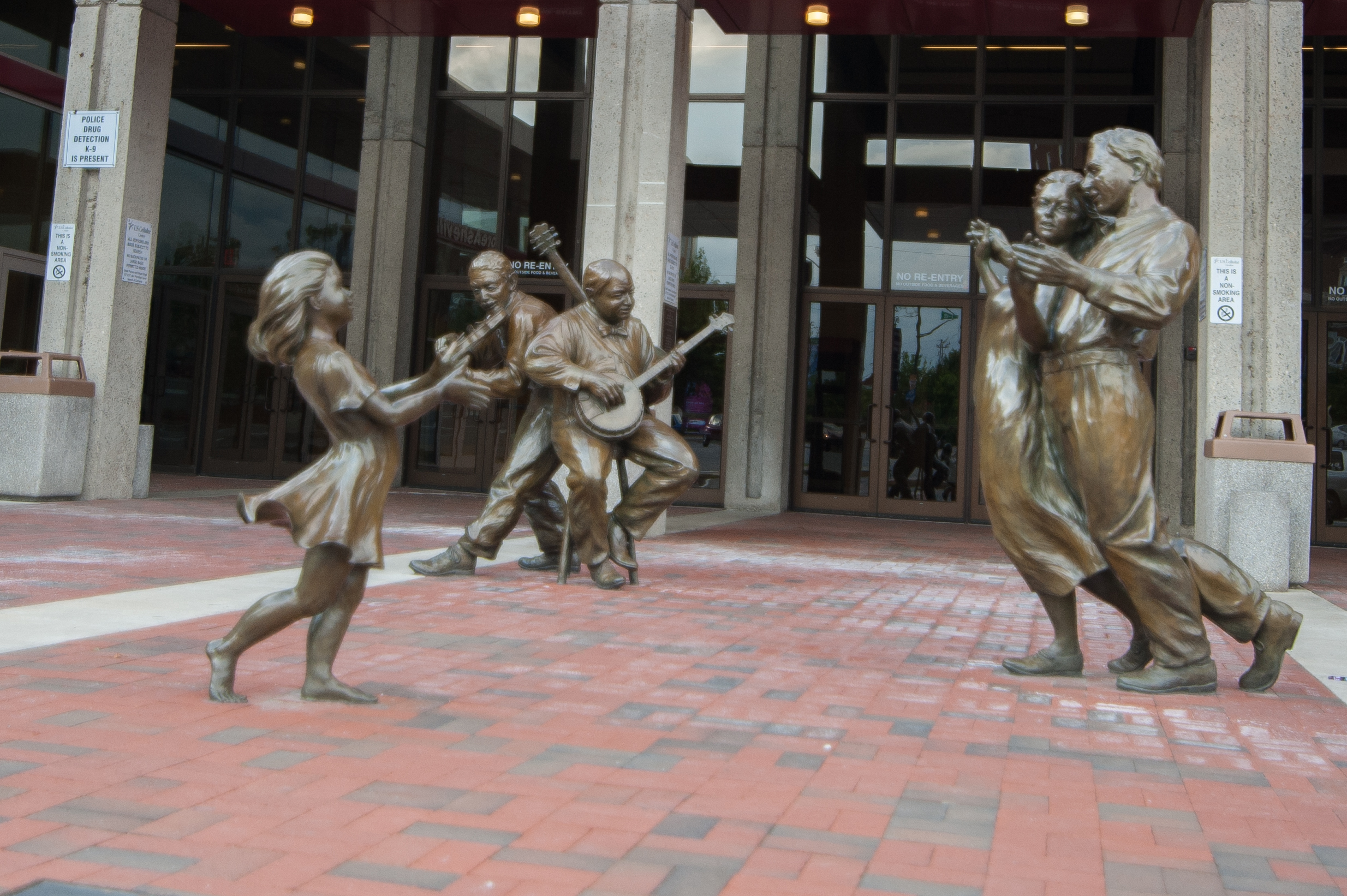Walk to lively public art and a vibrant downtown cultural scene
