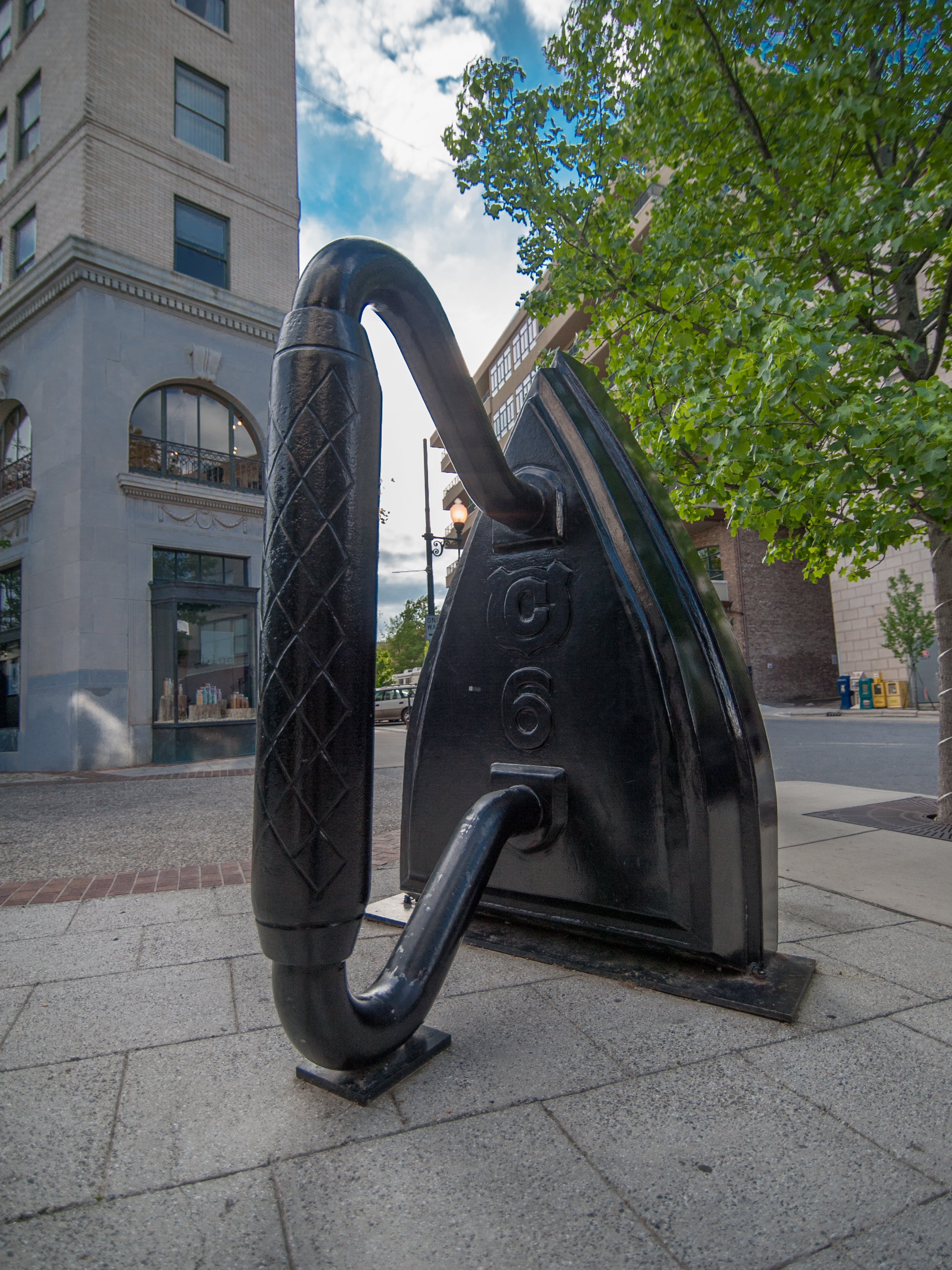 Steps from public art, leafy streets, and a stylish walkable downtown
