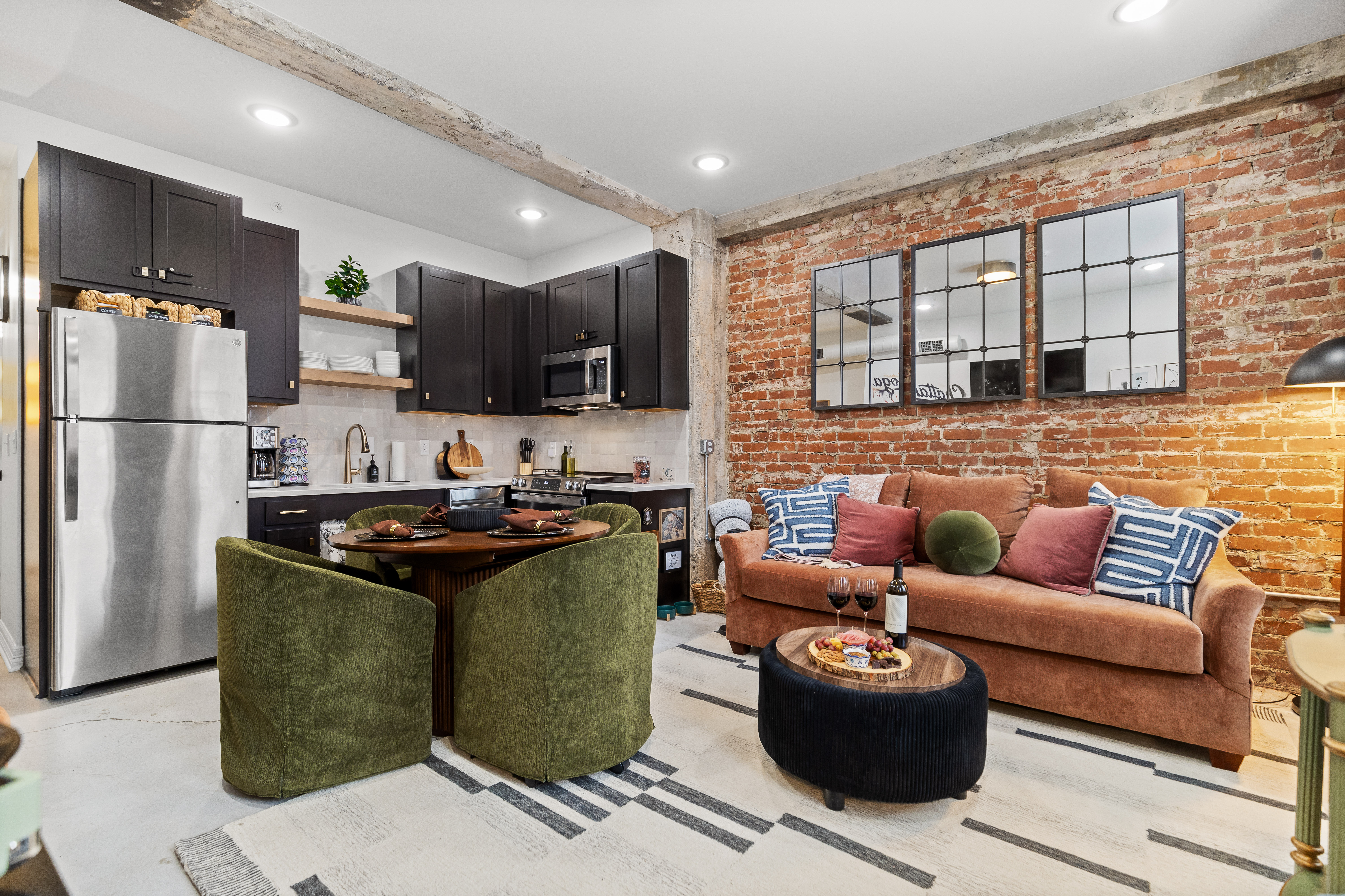 Historic 1915 Building | 2BR 2BA | Free Parking