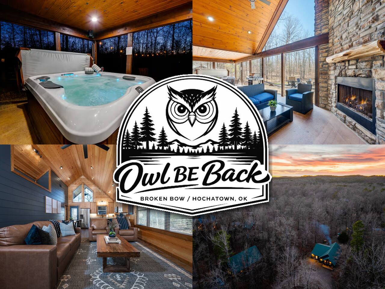 Owl Be Back | Hot Tub • Outdoor Movies • Fire Pit