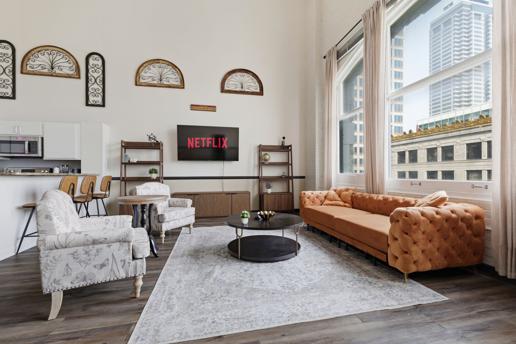 New Downtown Indy 3BR Retreat | Sleeps 10+Arcade