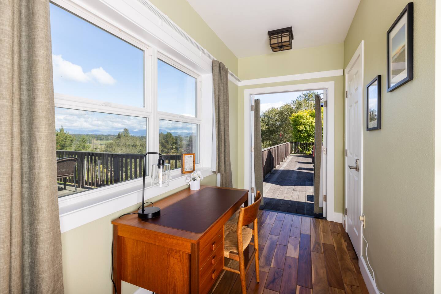 Work with a view, then step outside when you need a break.