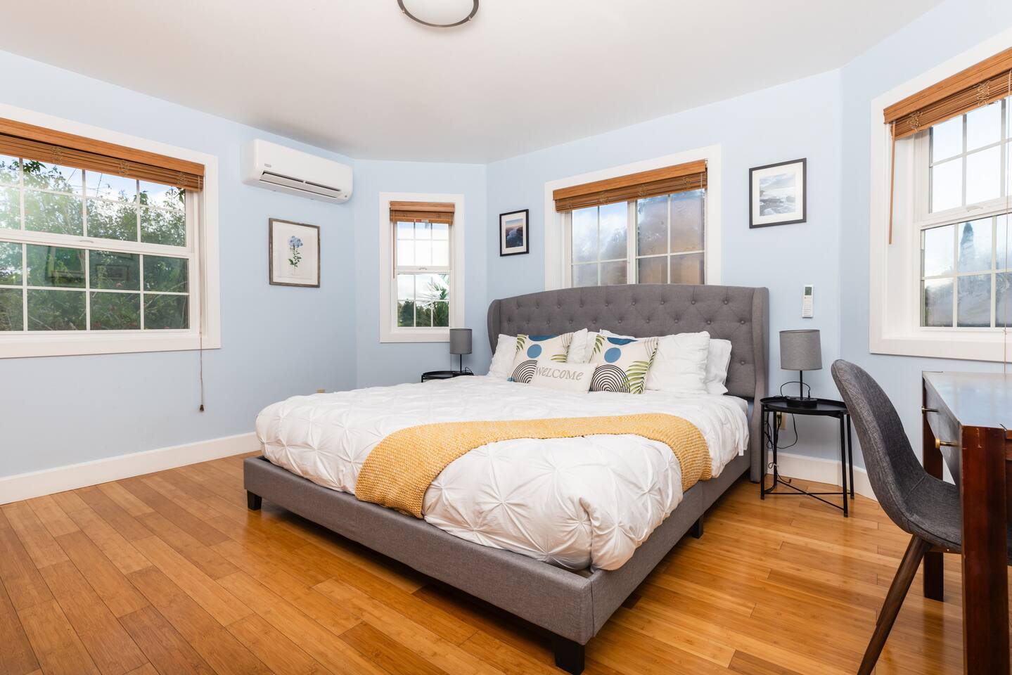 Soft tones, natural light, and a space to fully relax. 