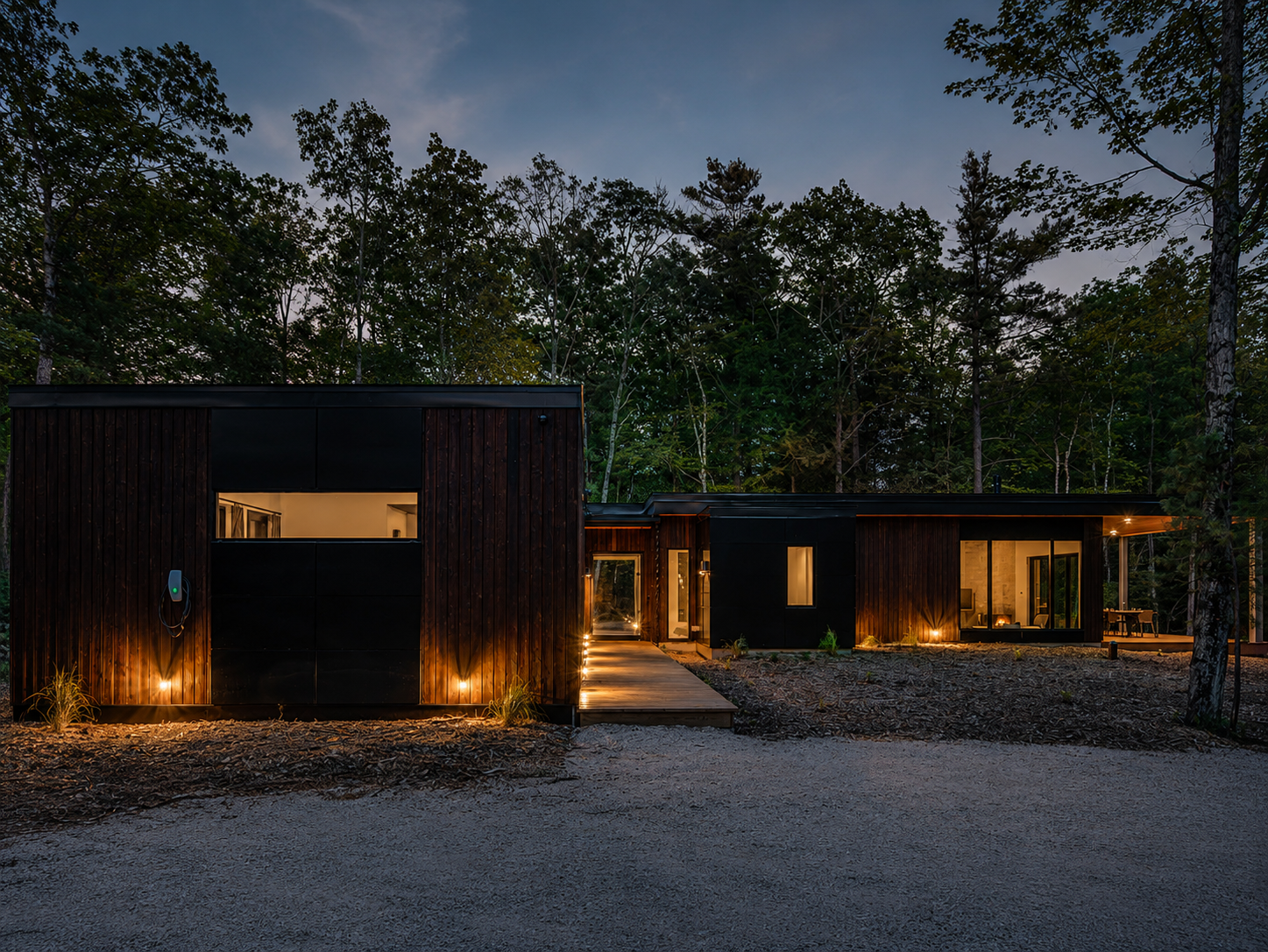 Cedar & Glass | Modern Architecture Forest Retreat