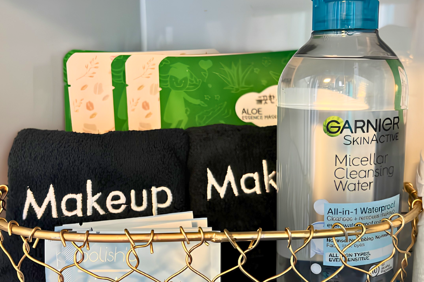 Well stocked bathroom