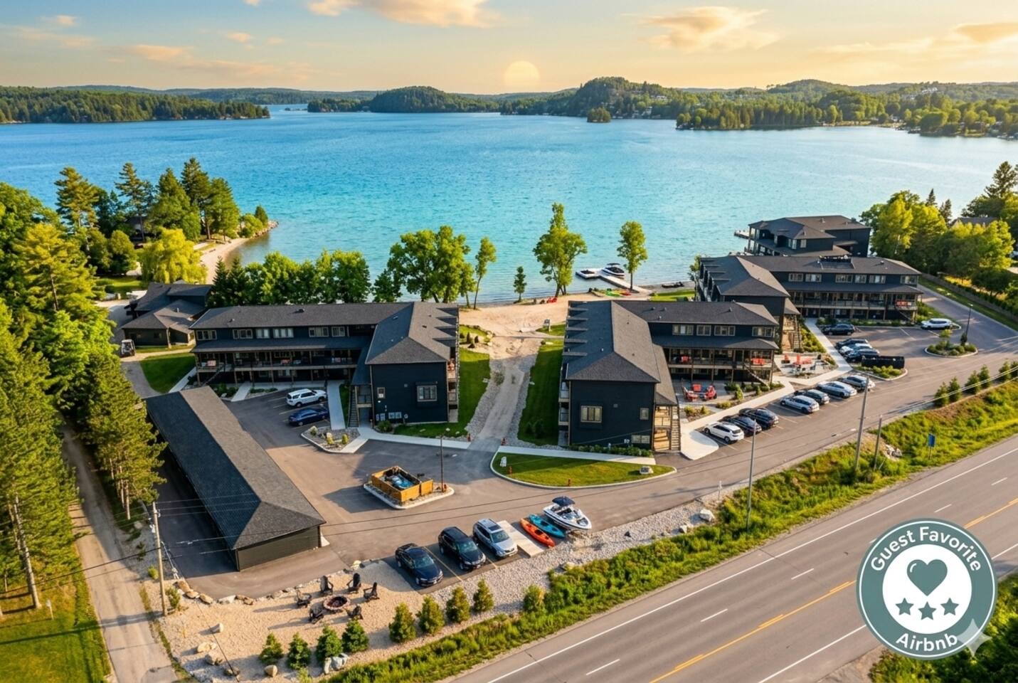 3-Bed Muskoka Condo| Lake Views| Large Balcony