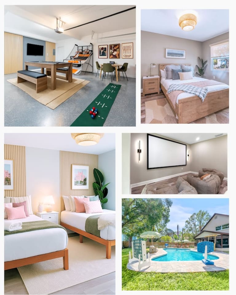 Quiet Escape | Pool, Theater, Game Room & Hot Tub