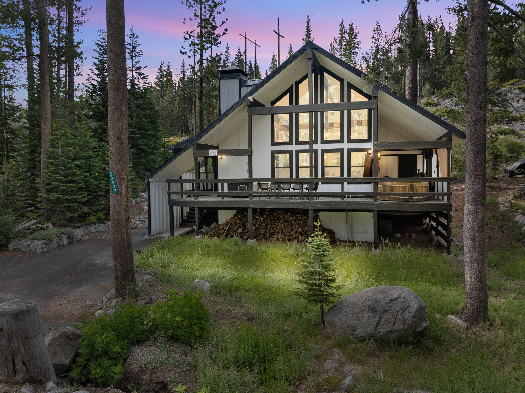 Steps from the River ~ Modern Cabin with Hot Tub