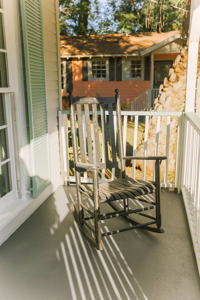 Rocking Chair on Patio