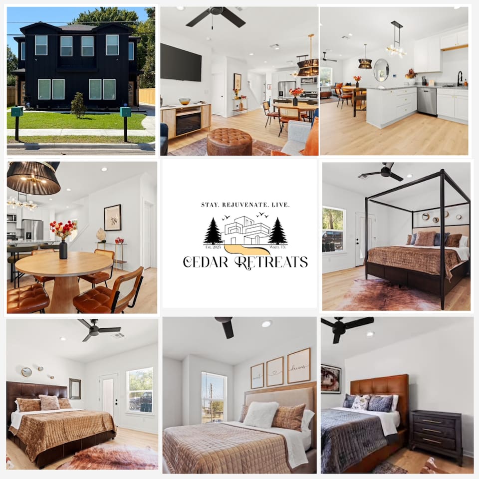 Spacious New Waco Retreat in a Prime Location