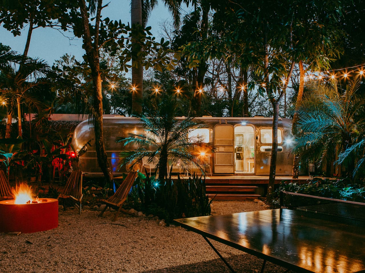 2 Vintage Airstreams: walk to beach