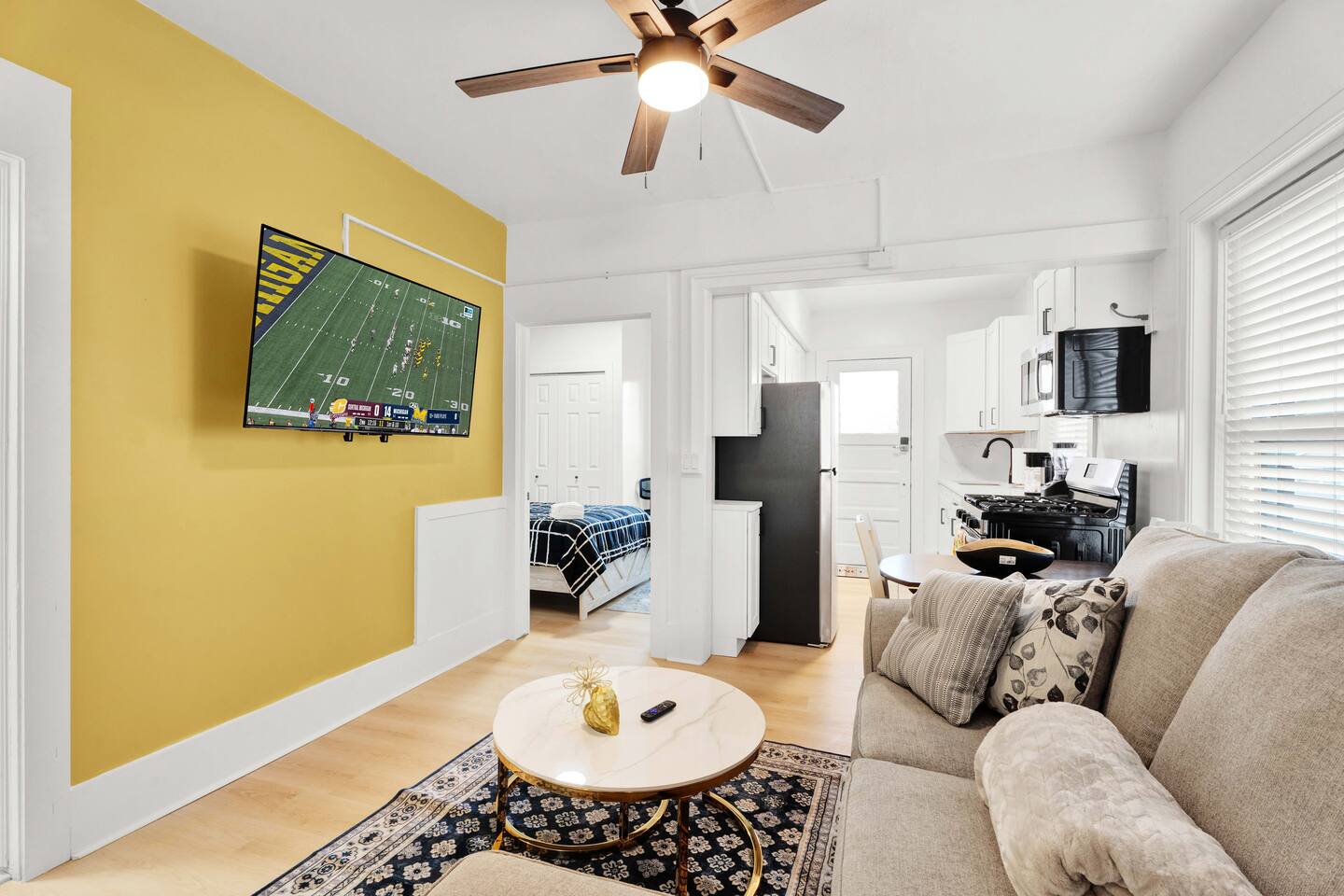 Modern 3BD | Walk to UM Stadium + Free Parking