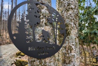 Secluded Forest Cabin with Cozy Porch w/ Hot Tub! photo 5