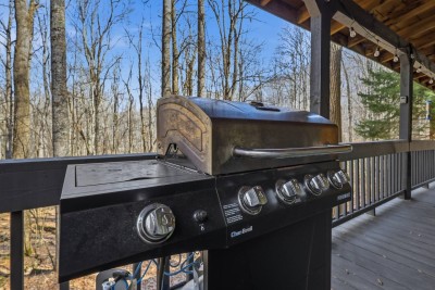 Secluded Forest Cabin with Cozy Porch w/ Hot Tub! photo 7