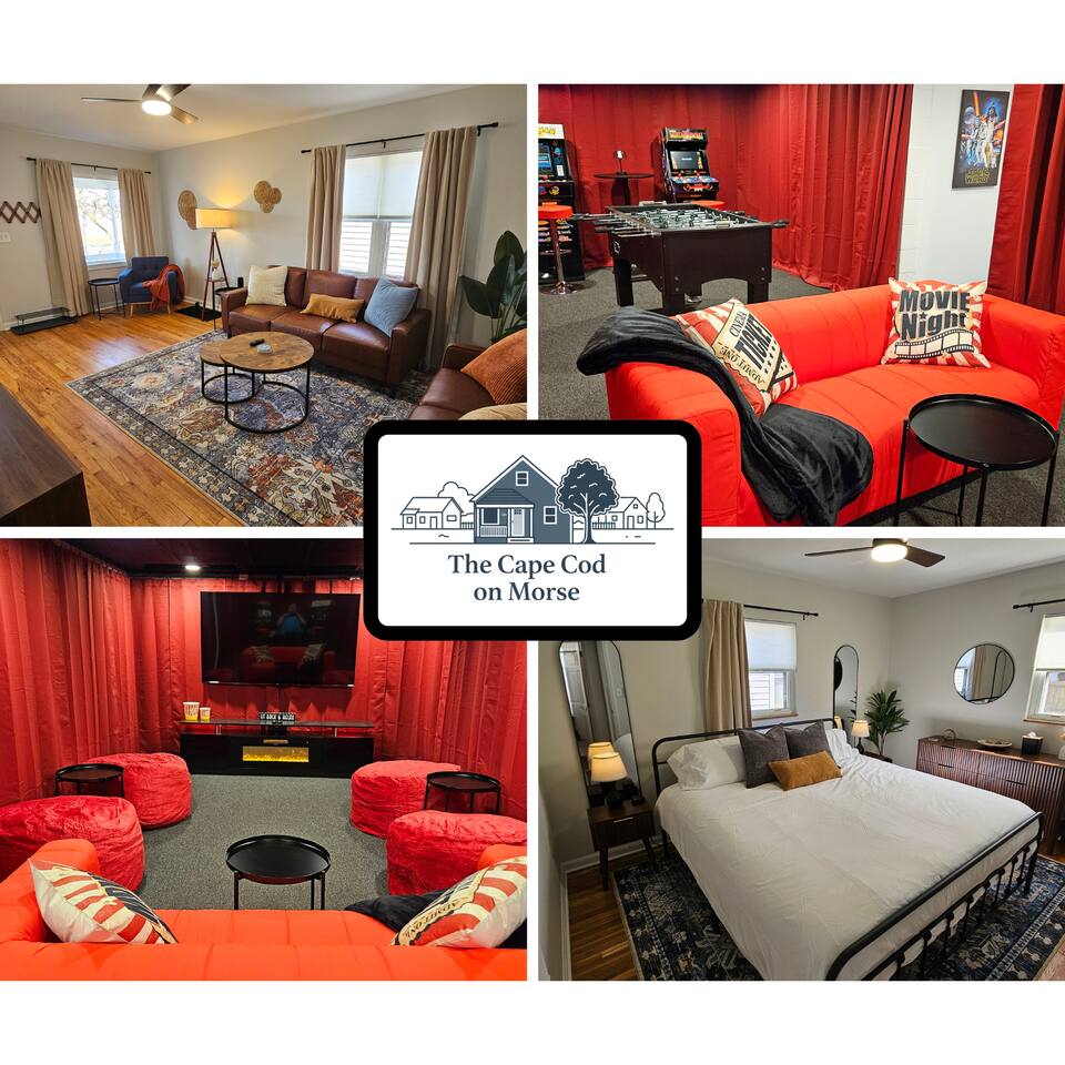 Central + Theater + Arcade + Fenced Yard