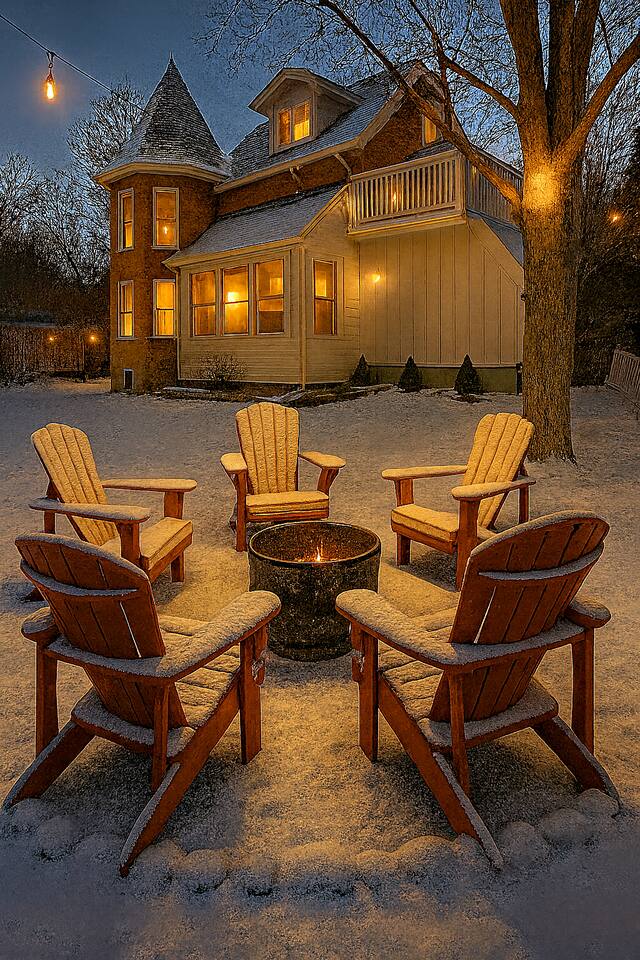 Downtown Huntsville Gem in Muskoka with Fire Pit