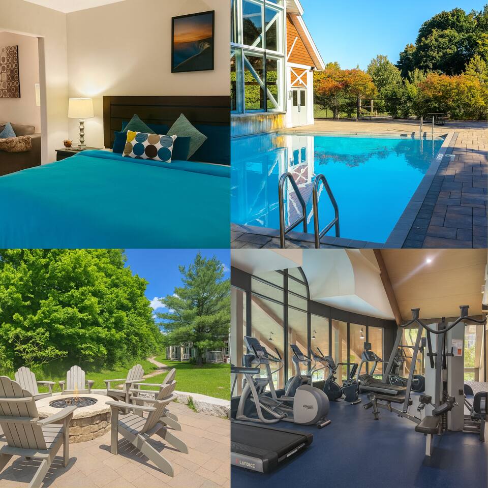 King Bed Suite | Pool • Hot Tub • Gym Access
