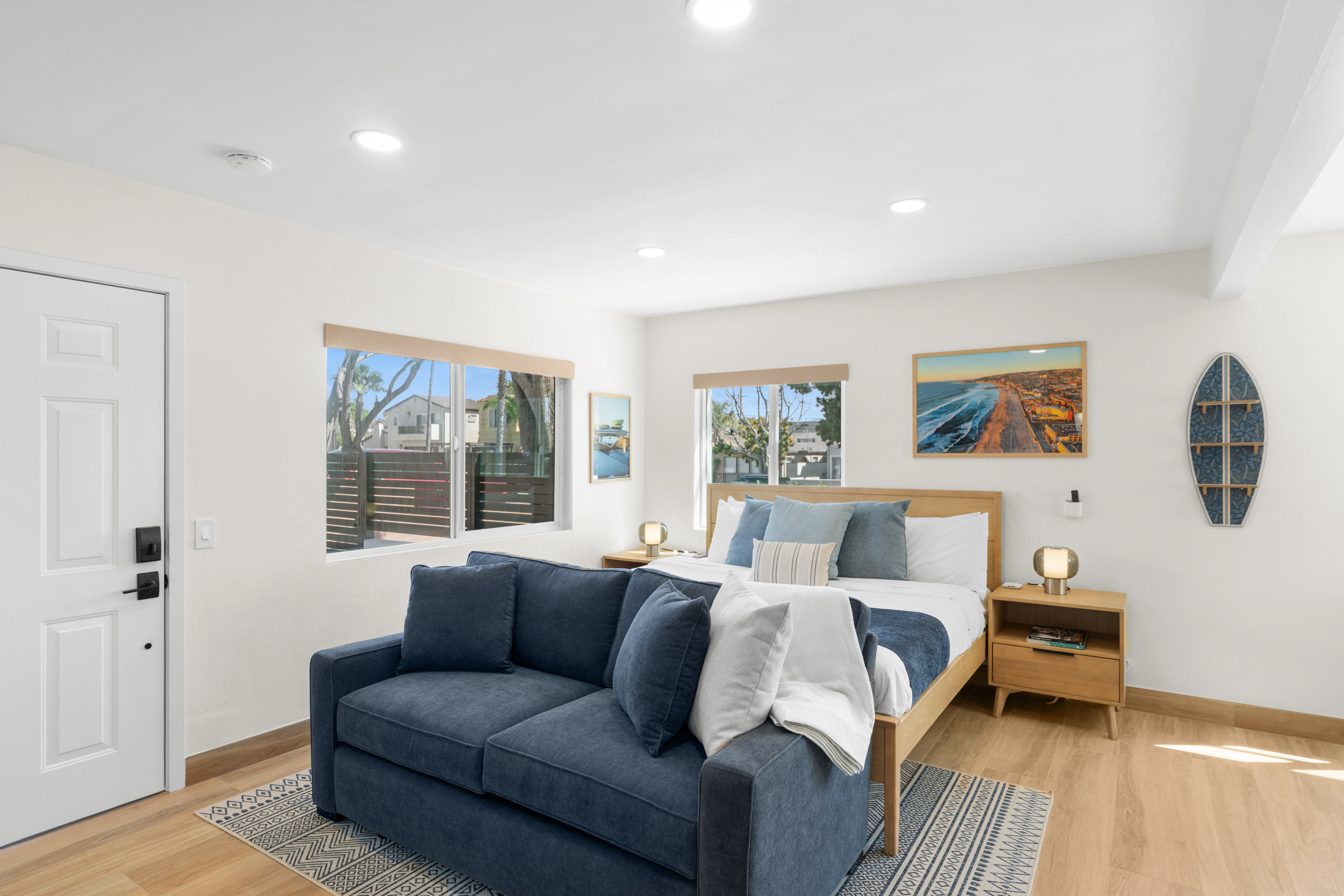 Pacific Tides 1 - Modern Studio w/ AC/Parking/Pets