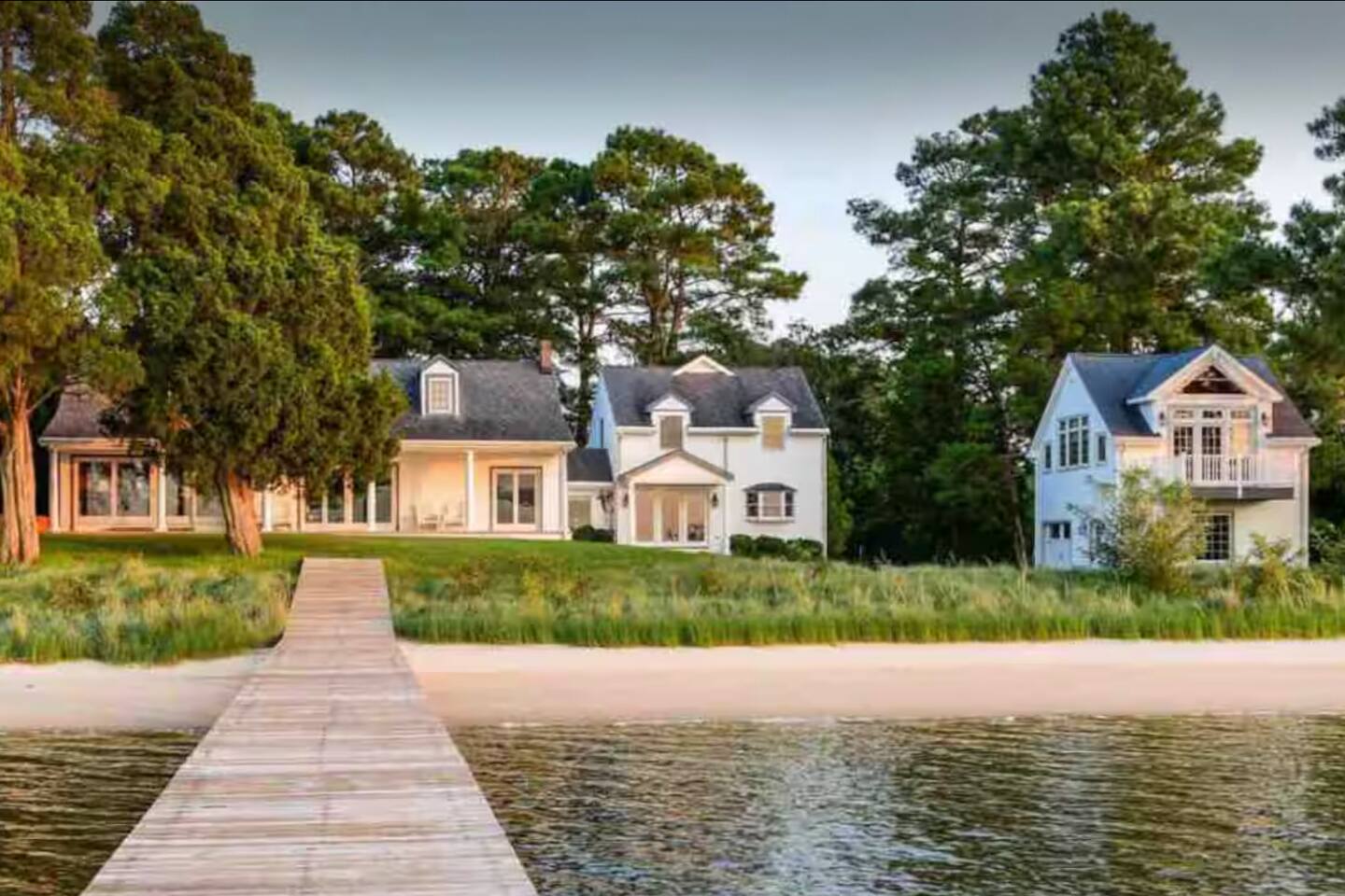 Waterfront Retreat with Private Beach and Dock