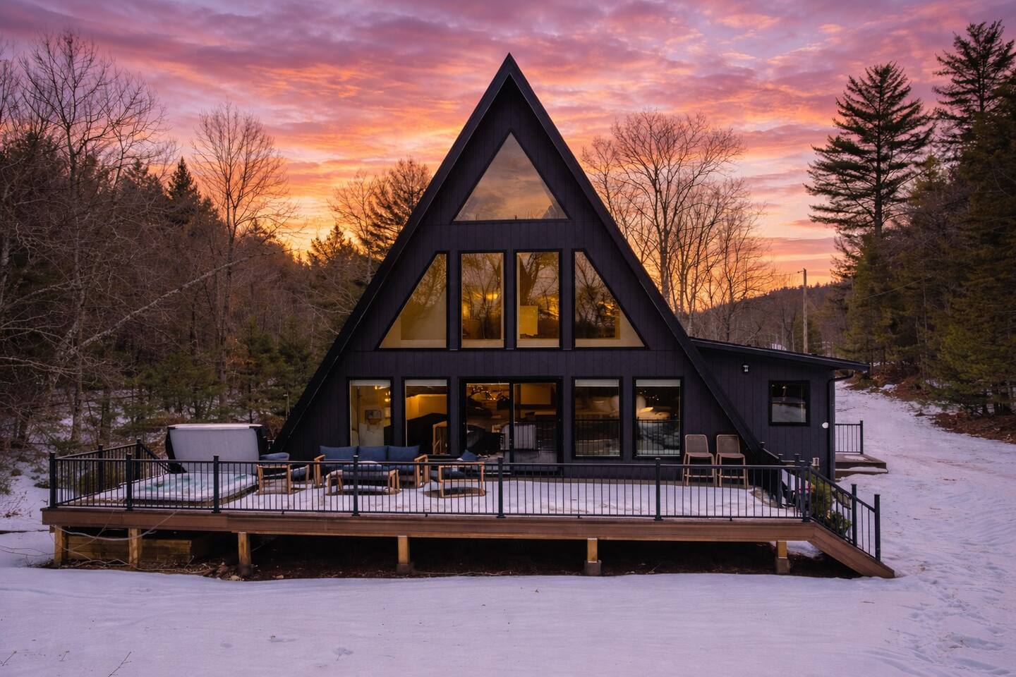 Poconos Peak, Modern A Frame, Close to Jim Thorpe