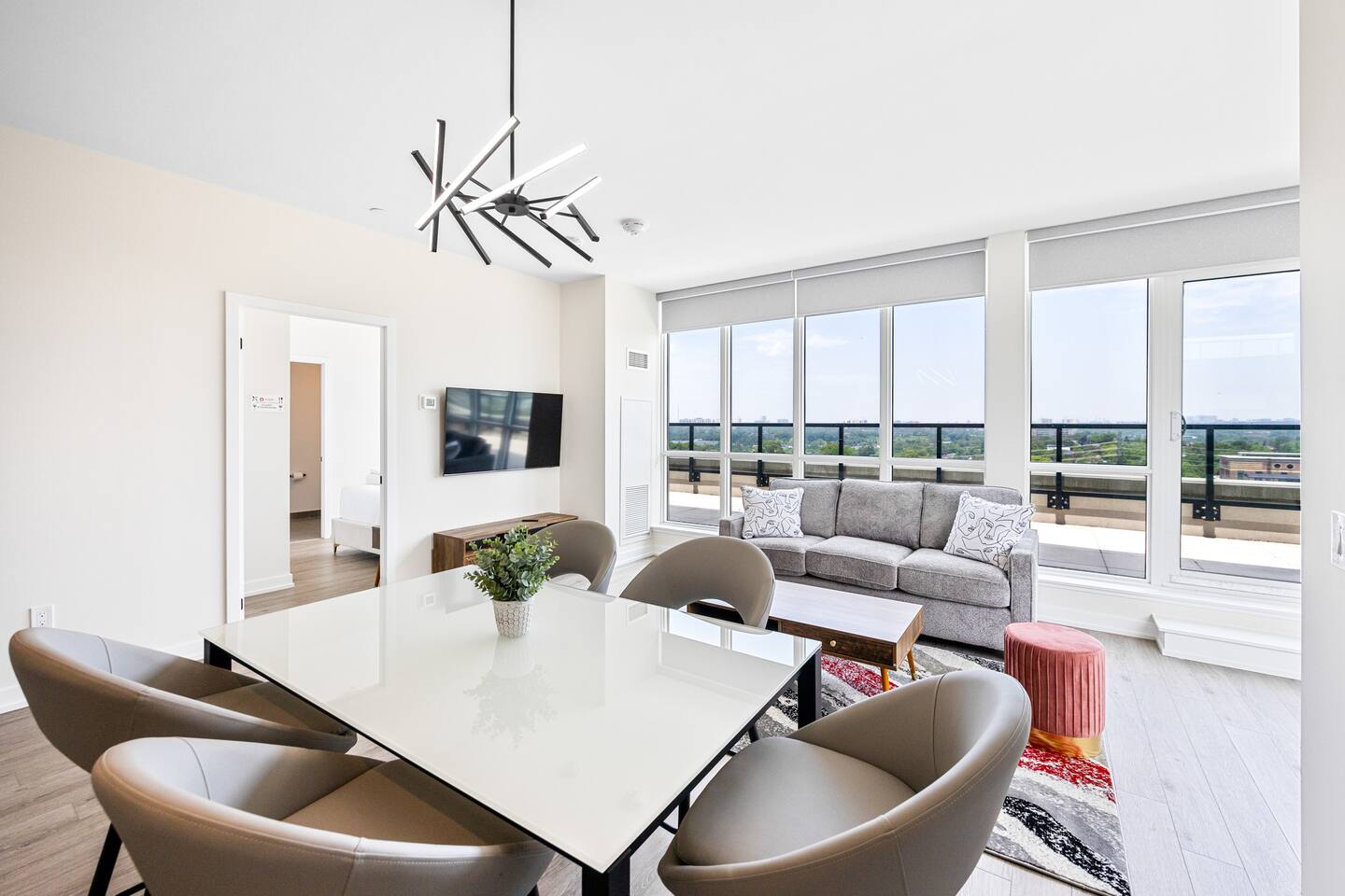 Chic 3BR Loft • Massive Patio • City Views