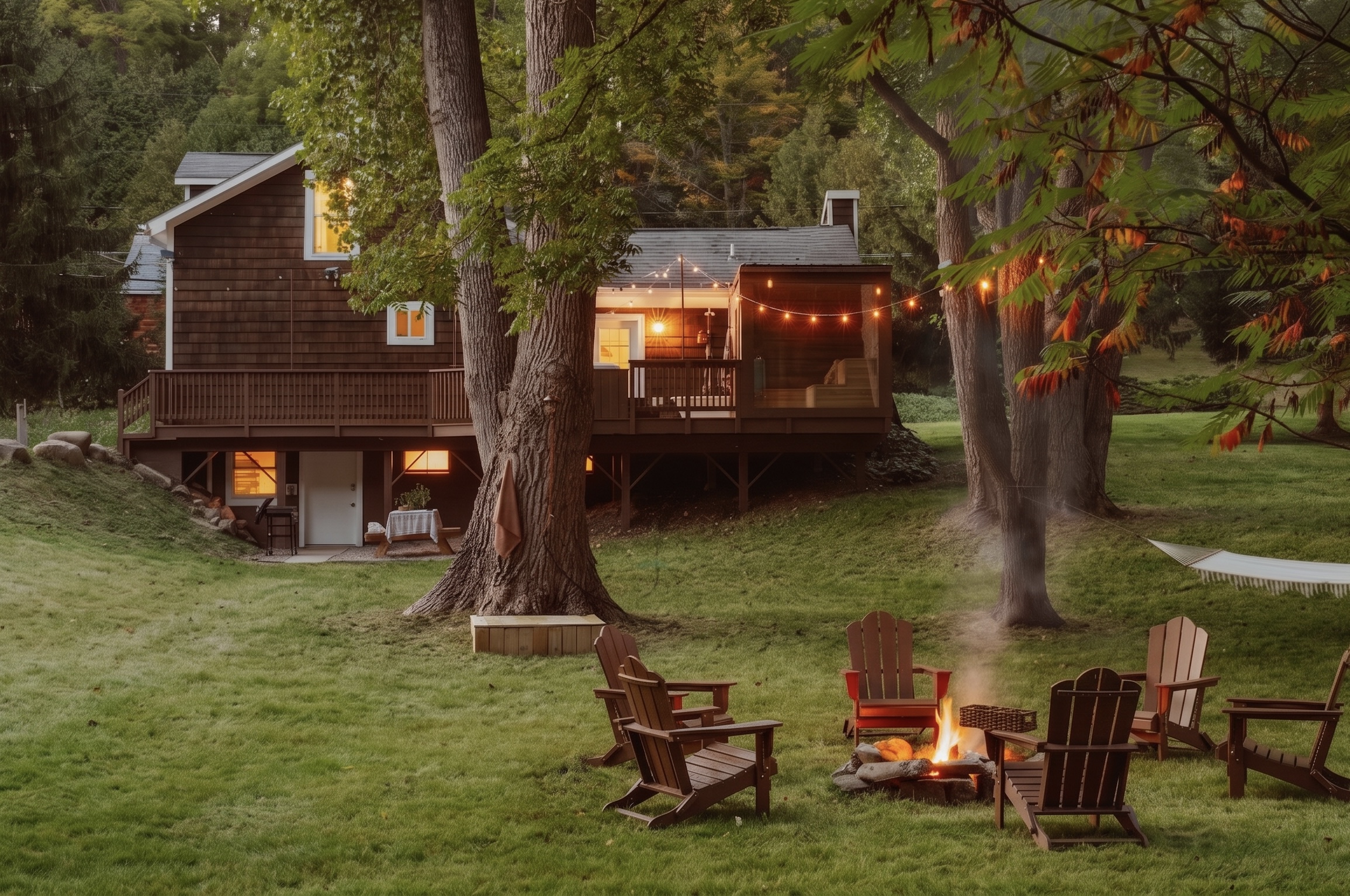 Green Lakes Streamside Escape: Sauna & Hot Tub