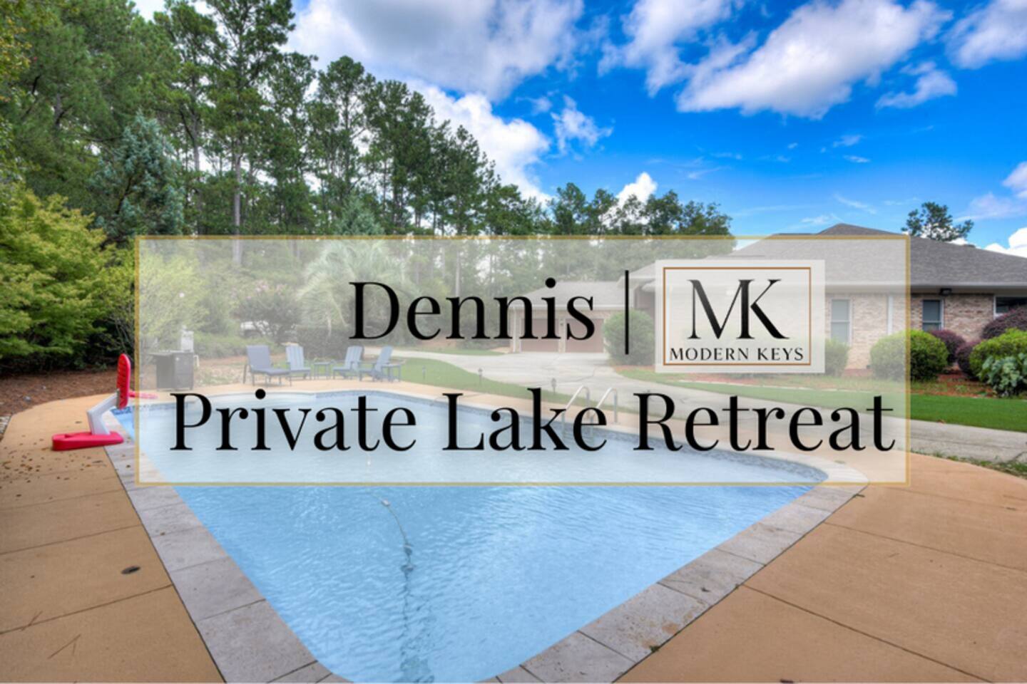 ~ Dennis Private Lake Retreat w/Pool ~