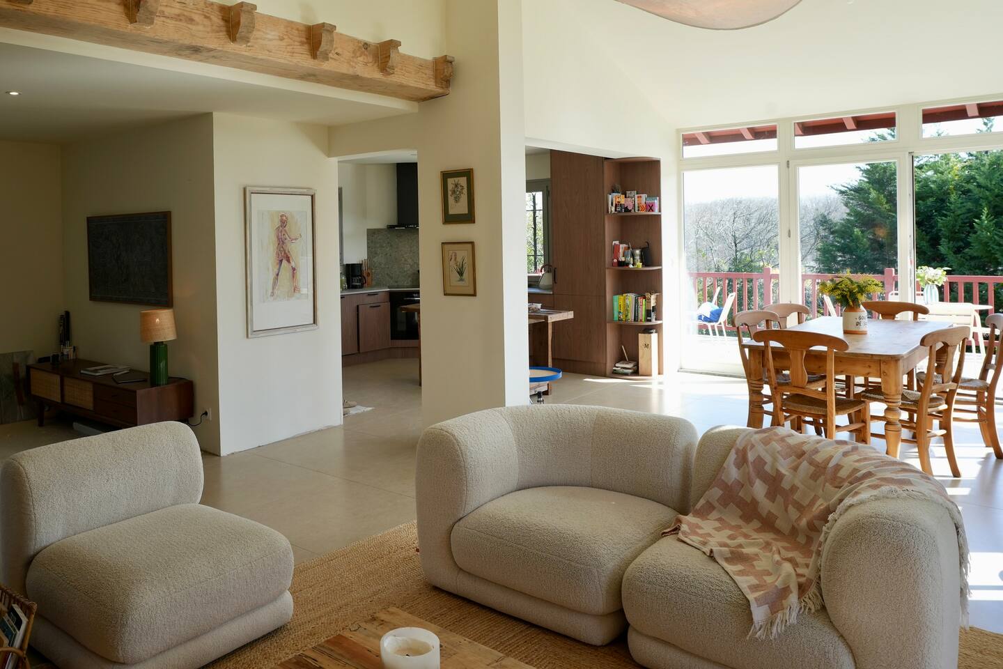 Villa Basque climatisée avec piscine - Arcangues