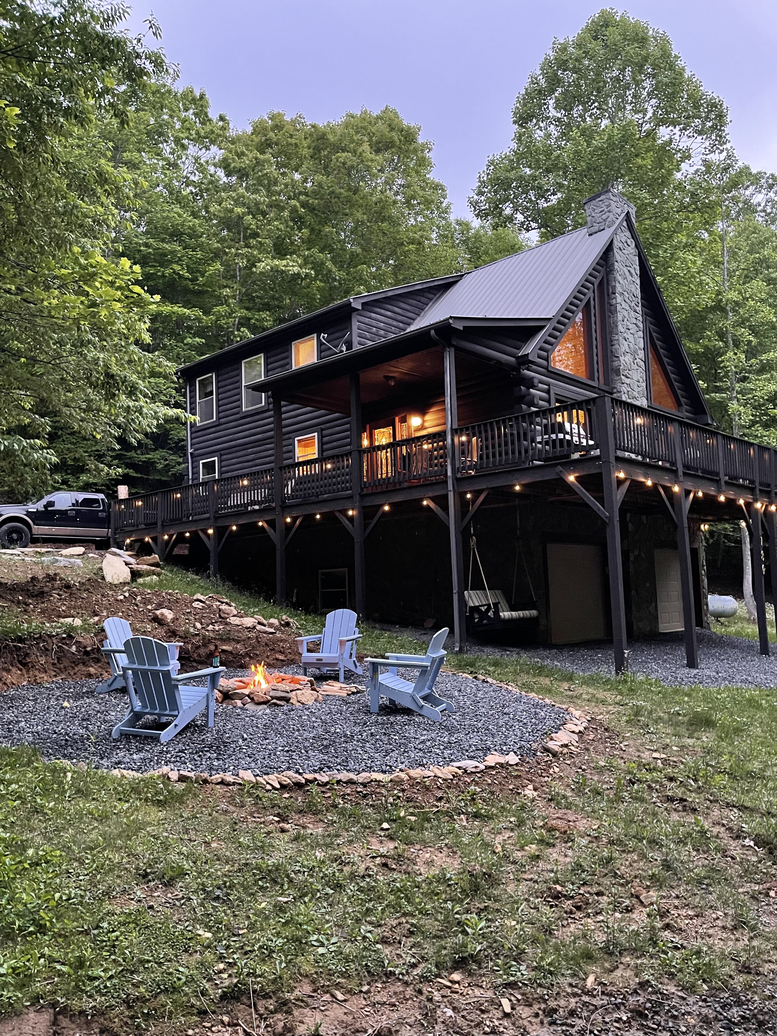 Creekside Hideaway - Cabin Rental in Todd, NC