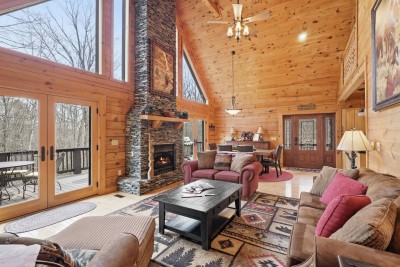 Serene 3BR Creek Cabin w/ Arcade Games & Firepit! photo 4