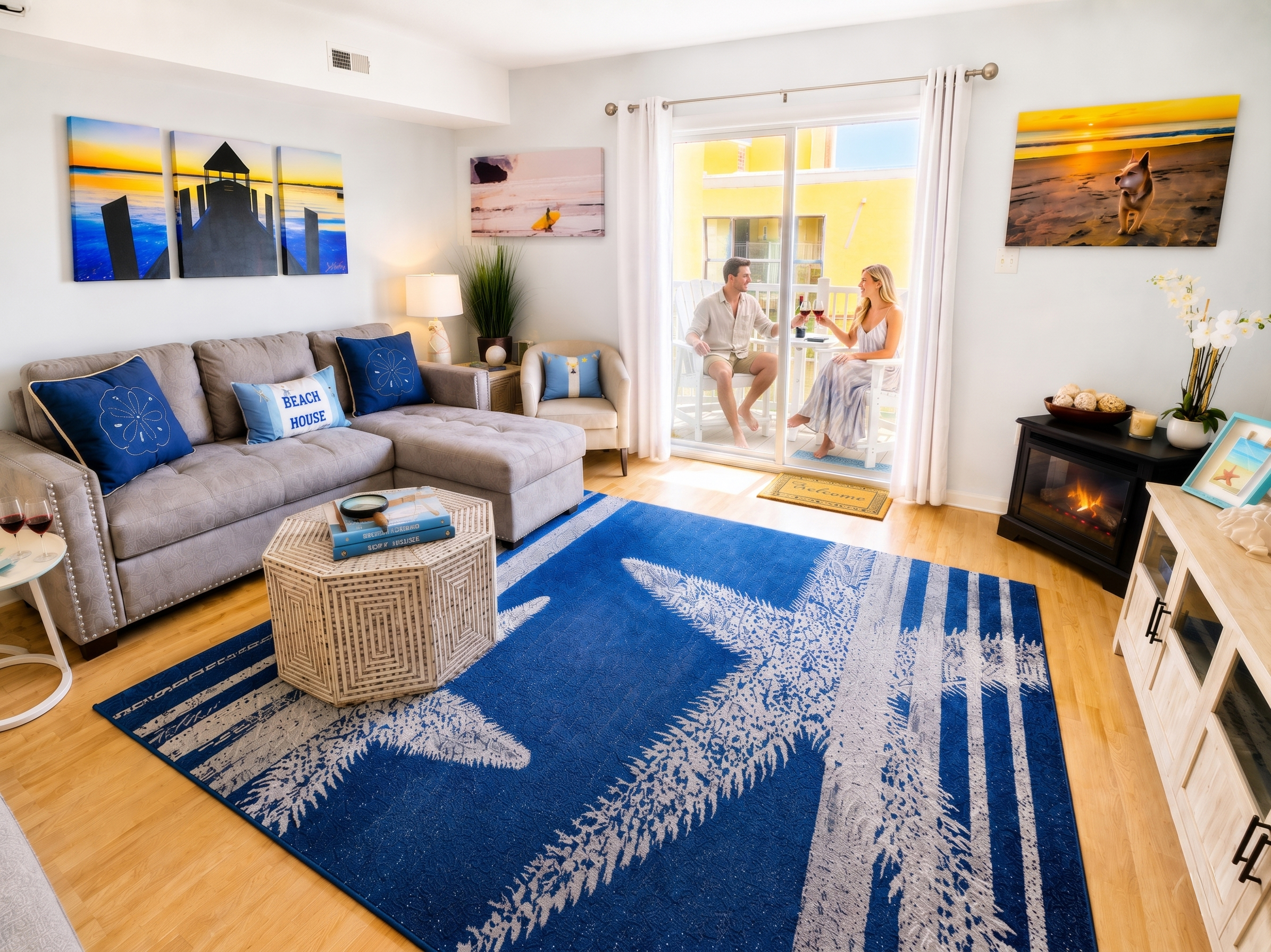 Beachside Bliss- Steps 2 Sand-Indoor Pool, Game Rm
