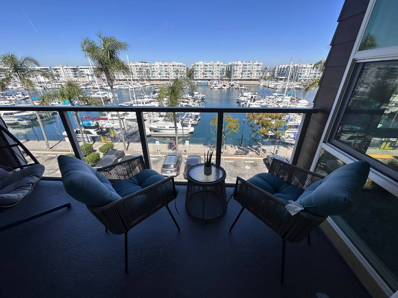 Glass Galley Full Marina View Waterfront Pool Spa