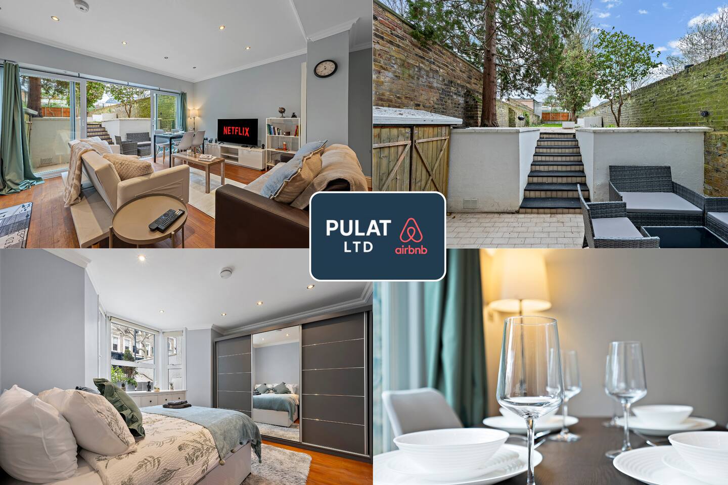 2BR Hammersmith Garden Flat | BBQ | WIFI