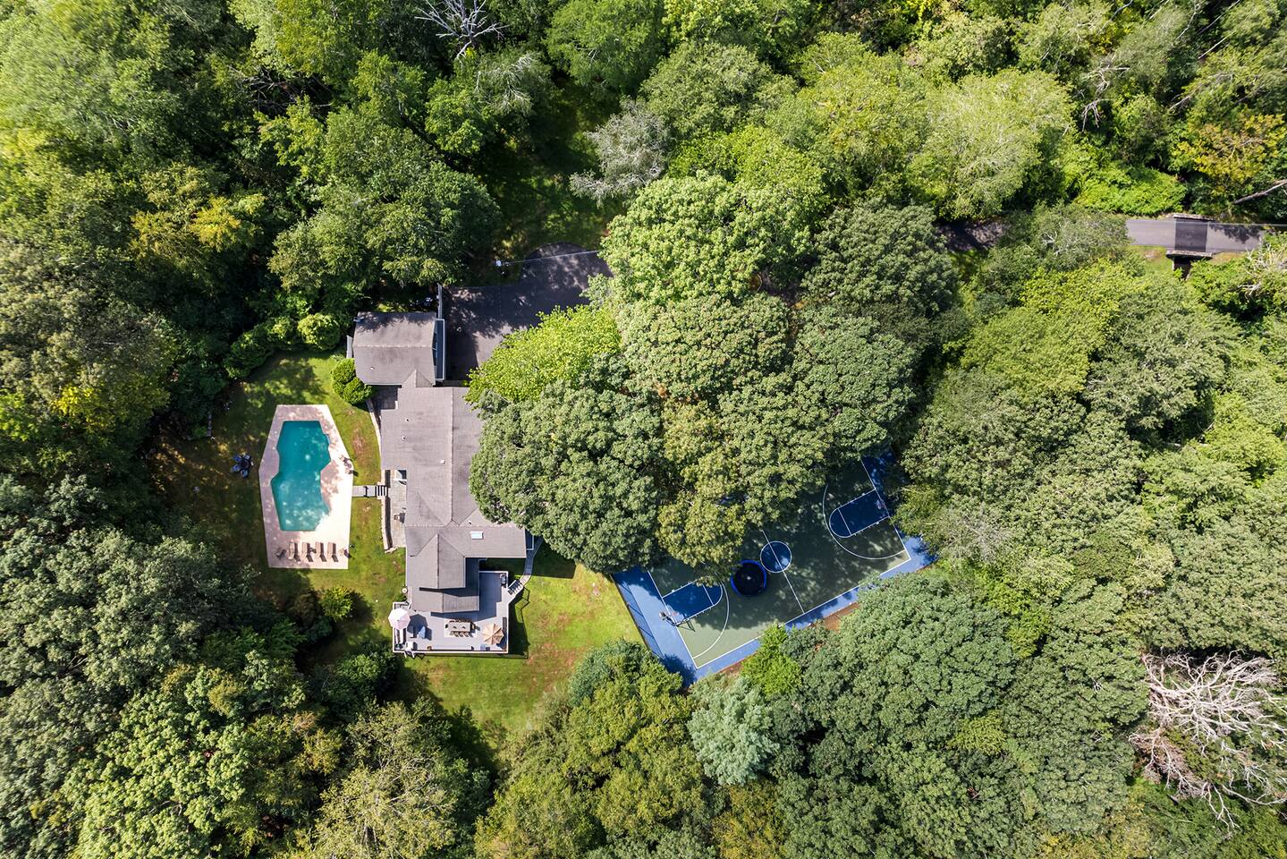 3‑Acre Weston Retreat w/ Pool & Basketball Court