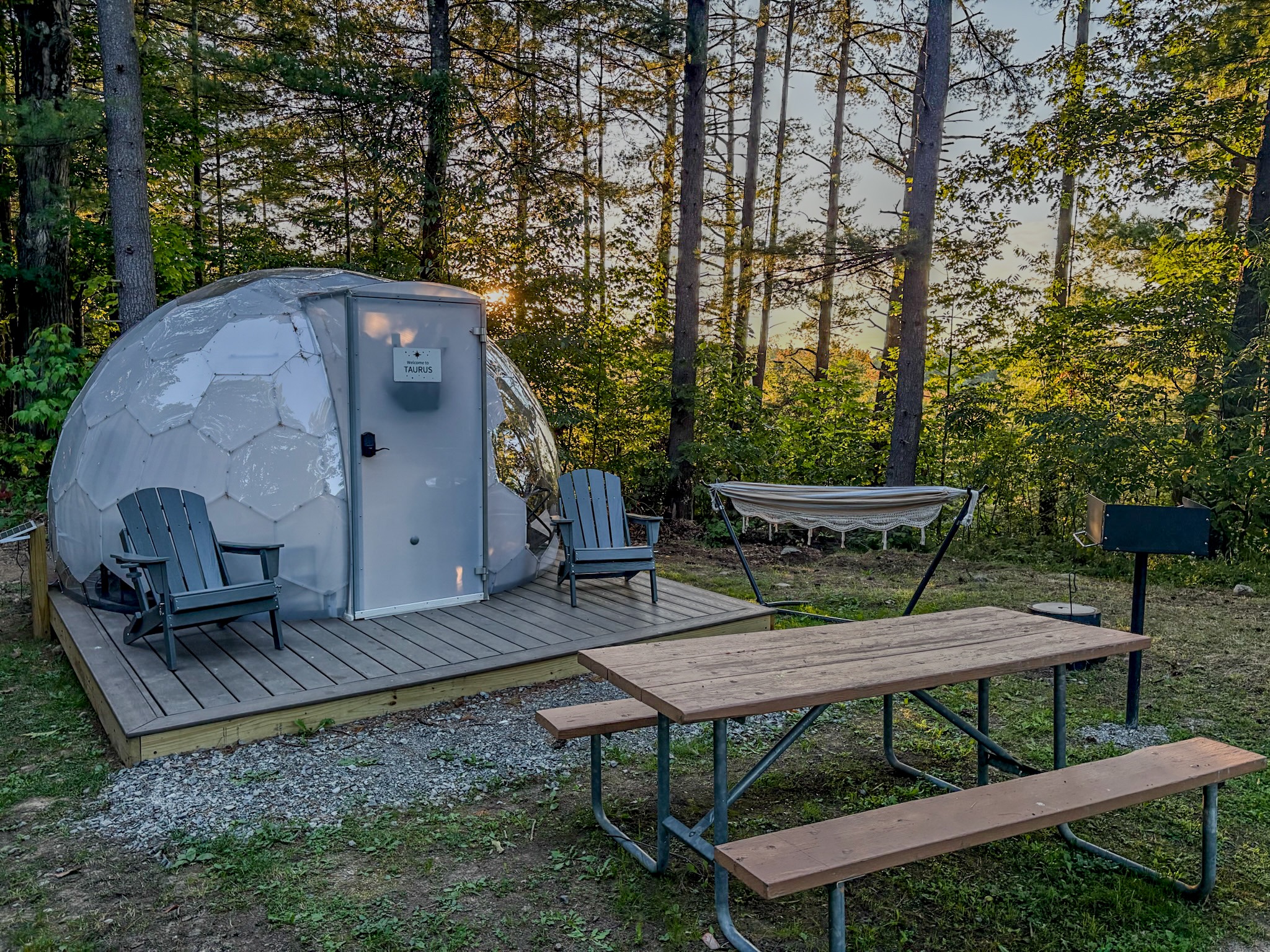 Taurus | Black Lake Glamping Dome