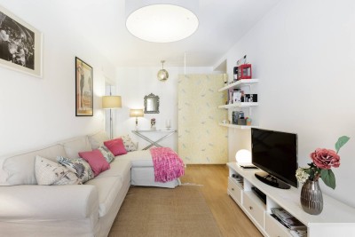 Enjoy elegance and comfort in our beautifully decorated living room, perfect for socializing or enjoying an evening in.