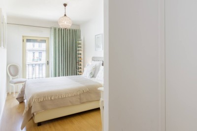 Escape to comfort in our serene bedroom