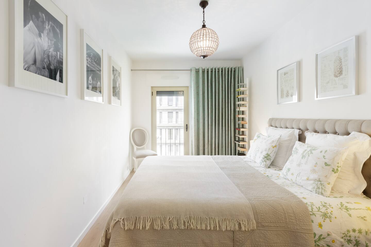 Slumber in style in our tranquil bedroom, featuring a deluxe bed with ample storage space, and serene decor