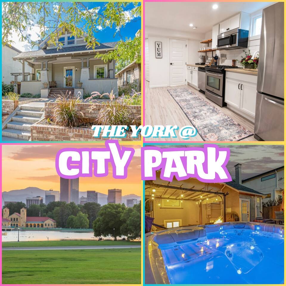 City Park Bungalow 2 BD 1 BA Hot Tub Private