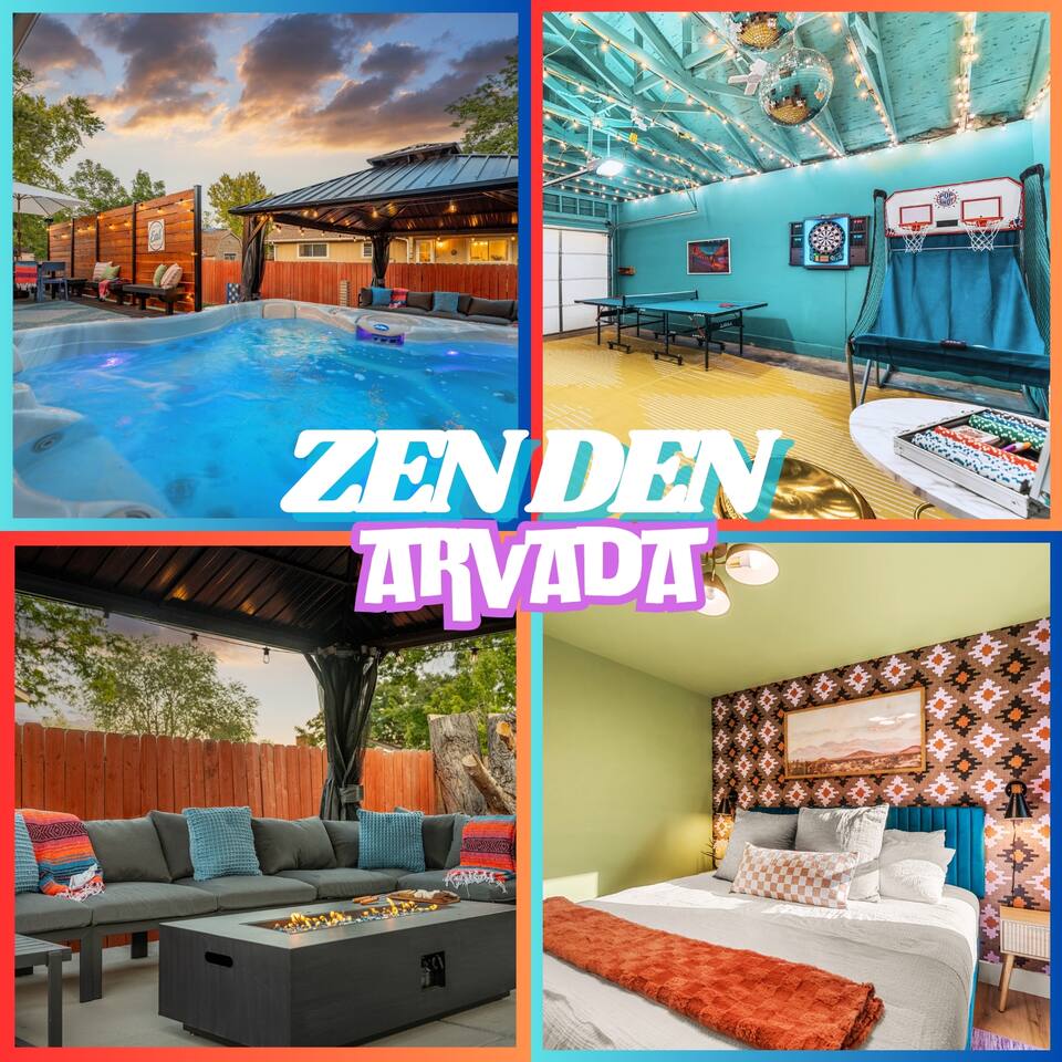 New! ZenDen • 11 mi to Den 420HotTub•Games•Bonfire