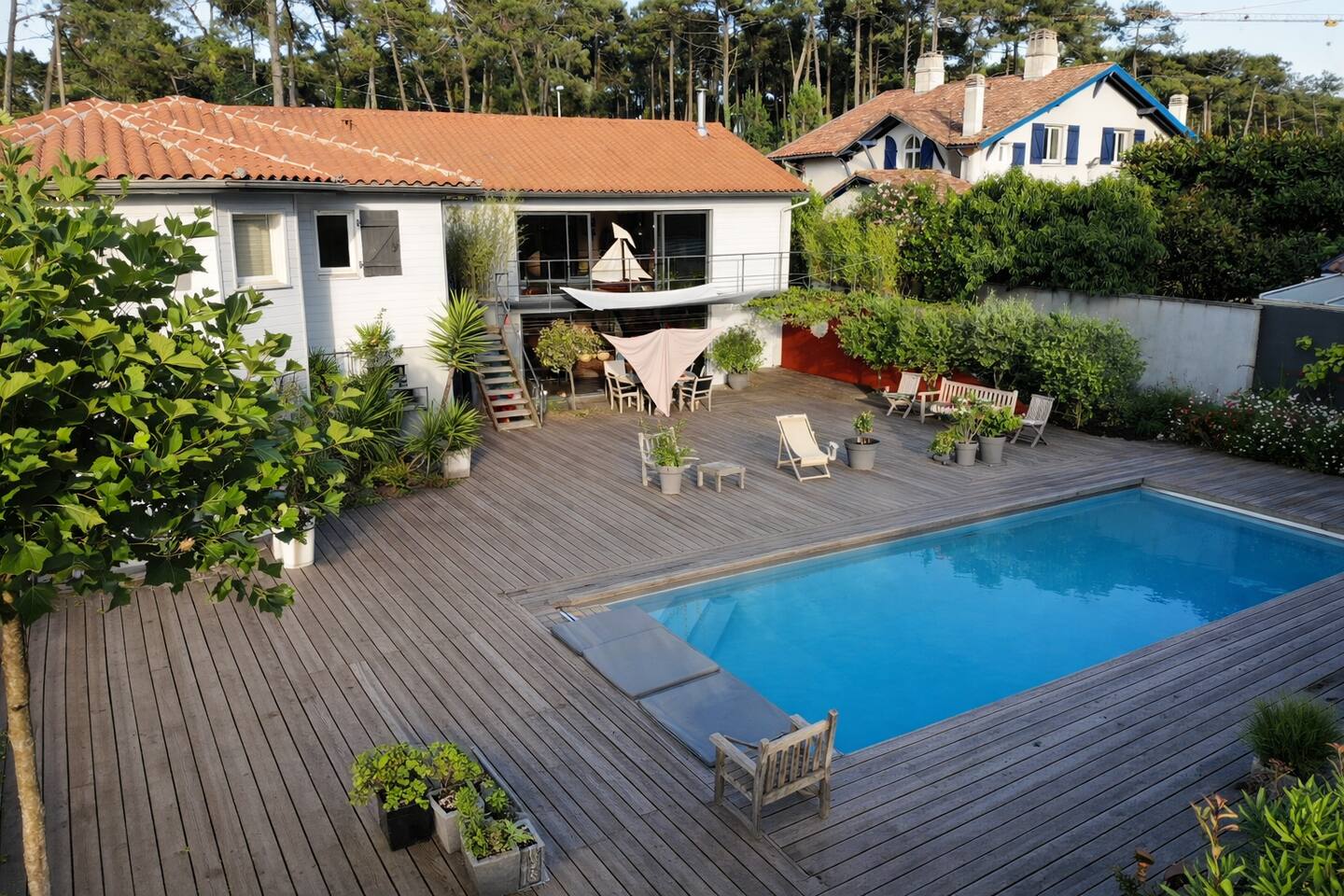 Villa Anglet avec climatisation et piscine