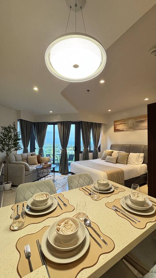 High-Floor Studio | Sea View | Balcony | Tambuli