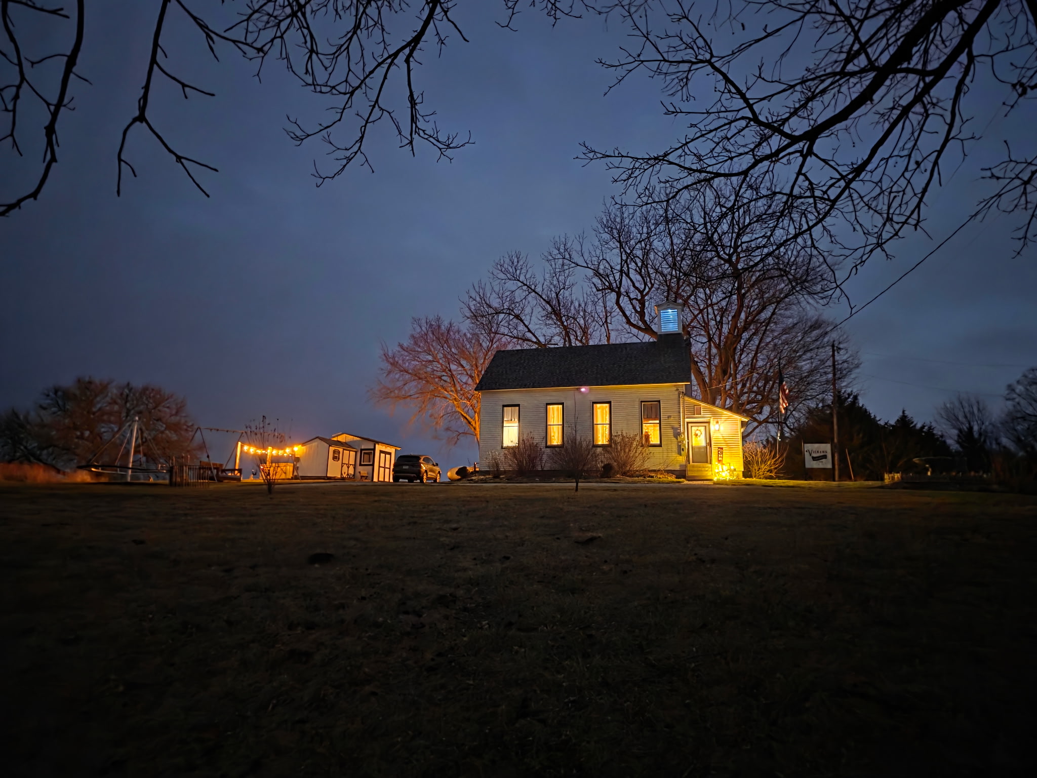 Storybook Stay: Vintage School and Bus