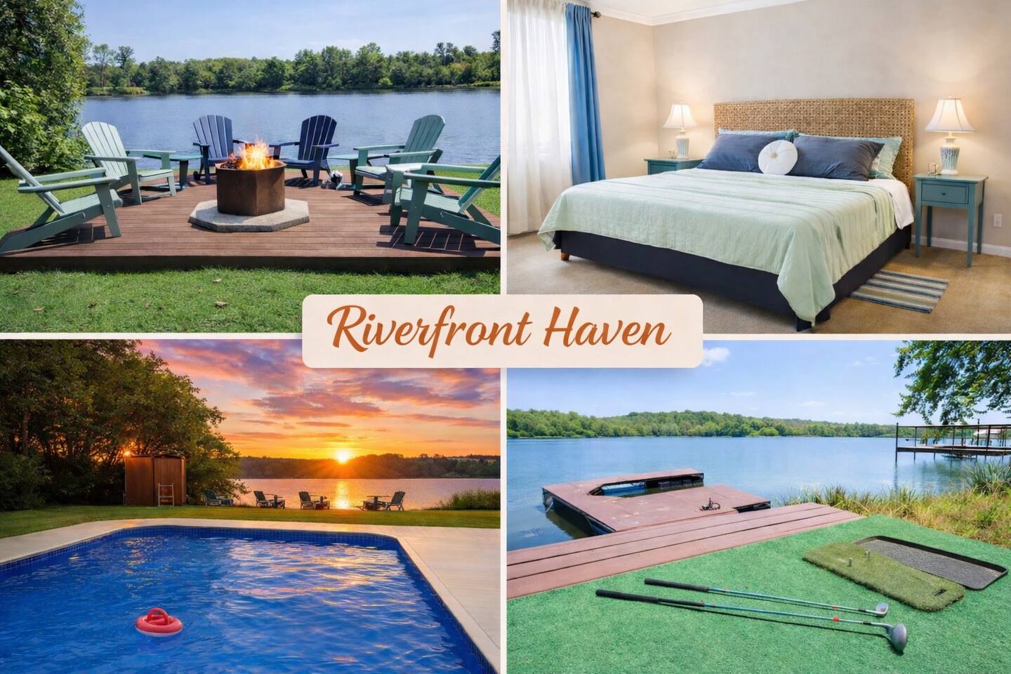 Riverfront Haven~Pool~Kayak~BBQ~7 Mins to Masters