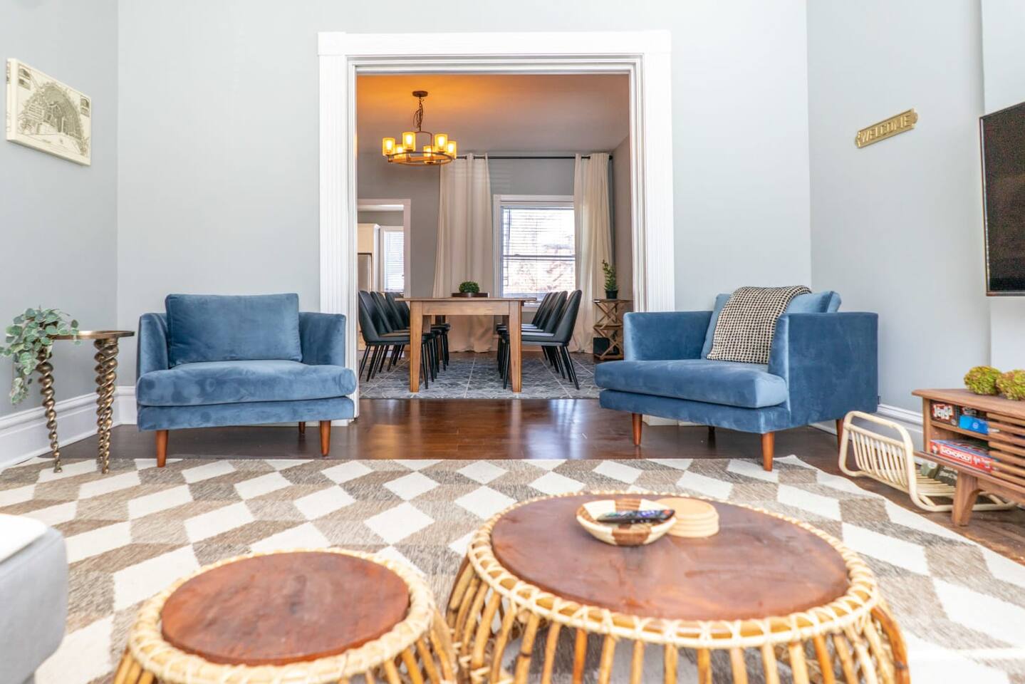 Step on into the dining room