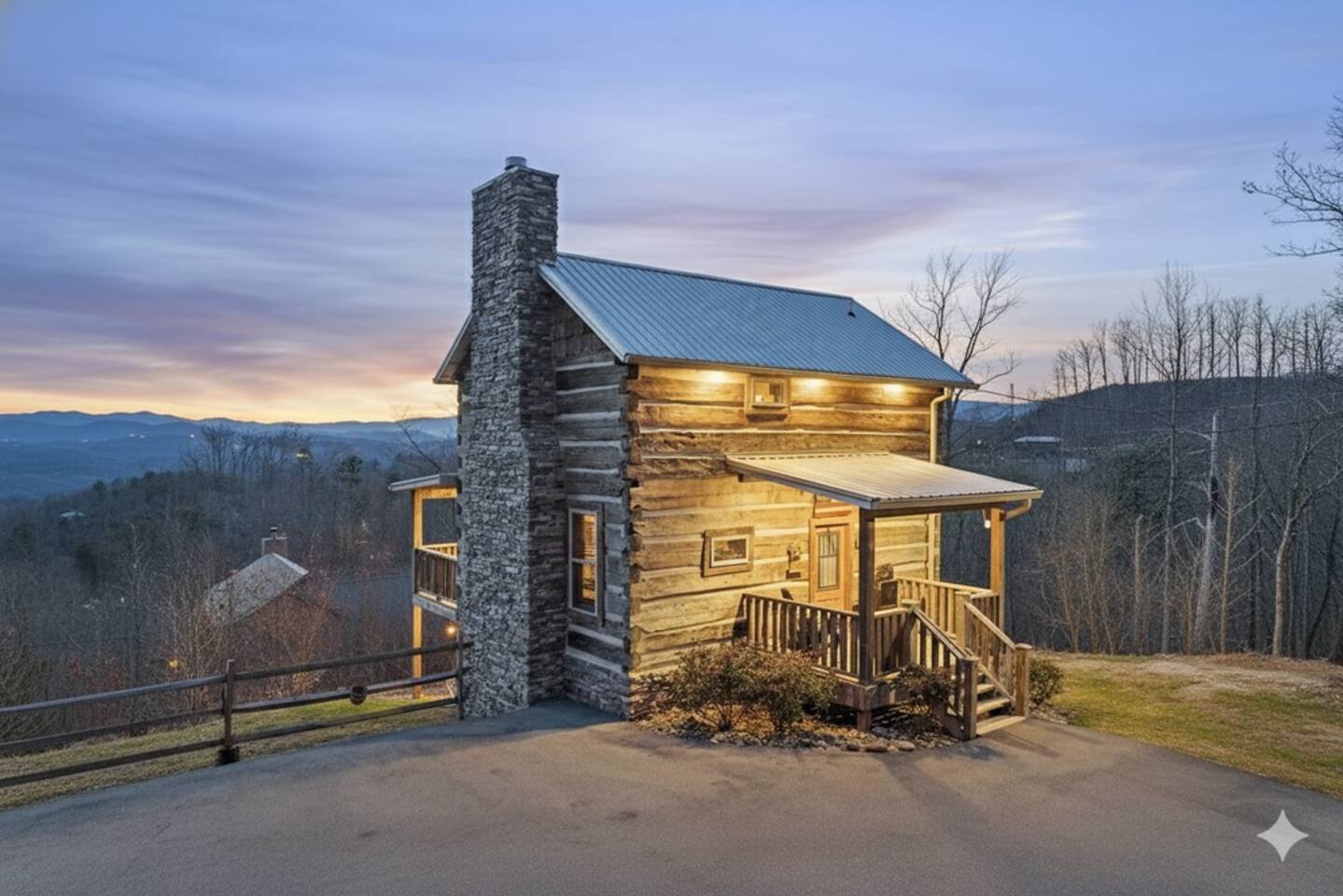 Melton’s View | Barnwood Builders Cabin