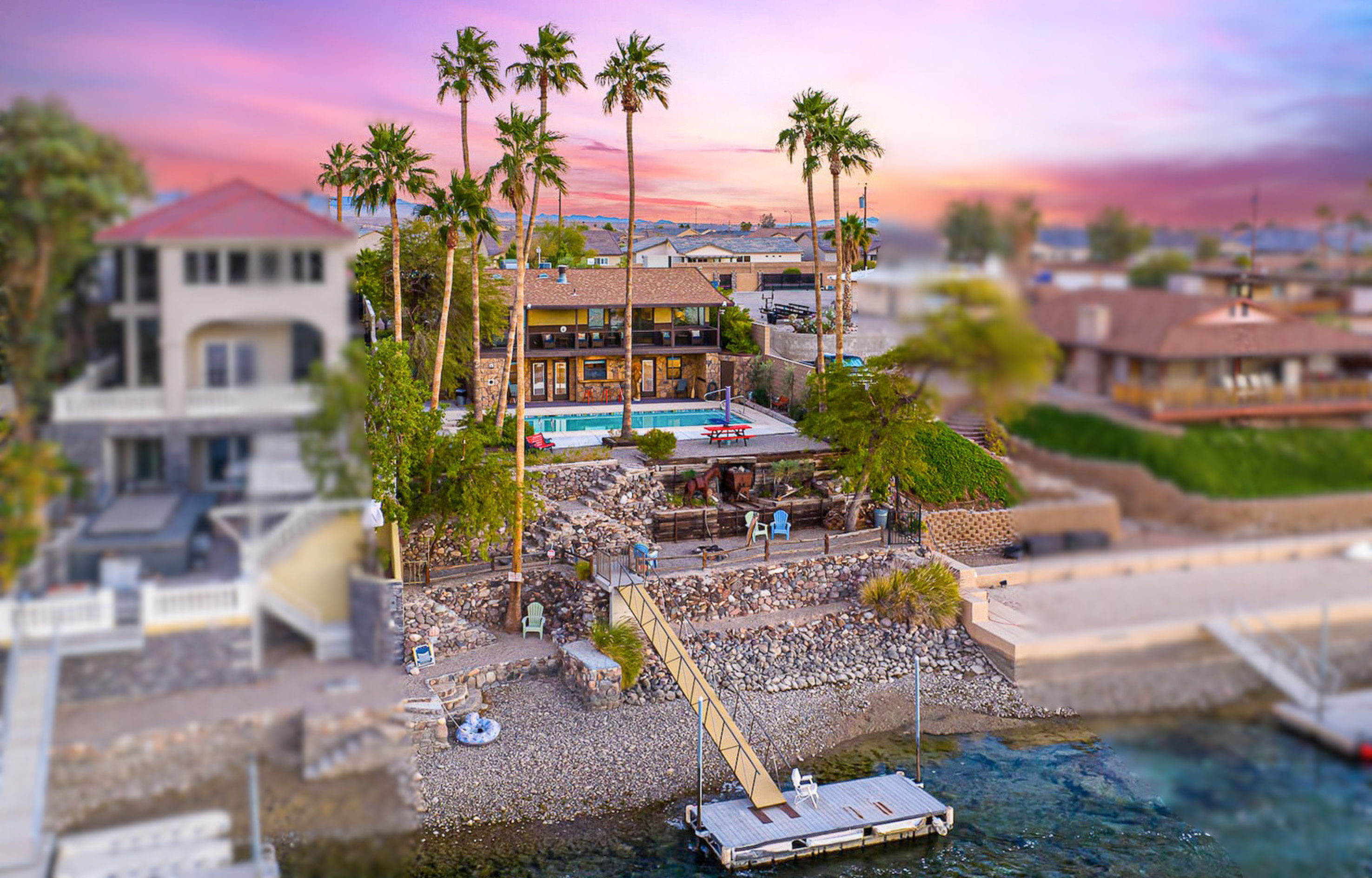 Club 333 | River & Beach | Pool w/ Bar | Dock