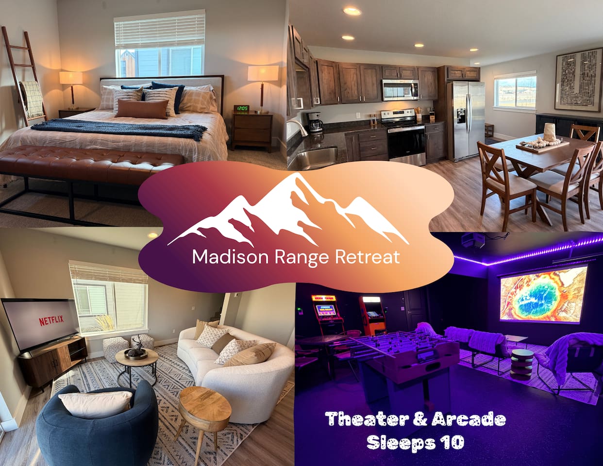 Madison Retreat 1 & 2 | LUXE | Sleeps 16