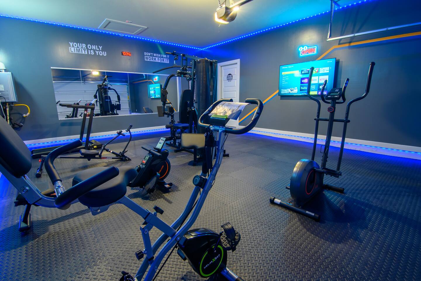 Full Gym | Arcade Game Room | Themed Bedrooms