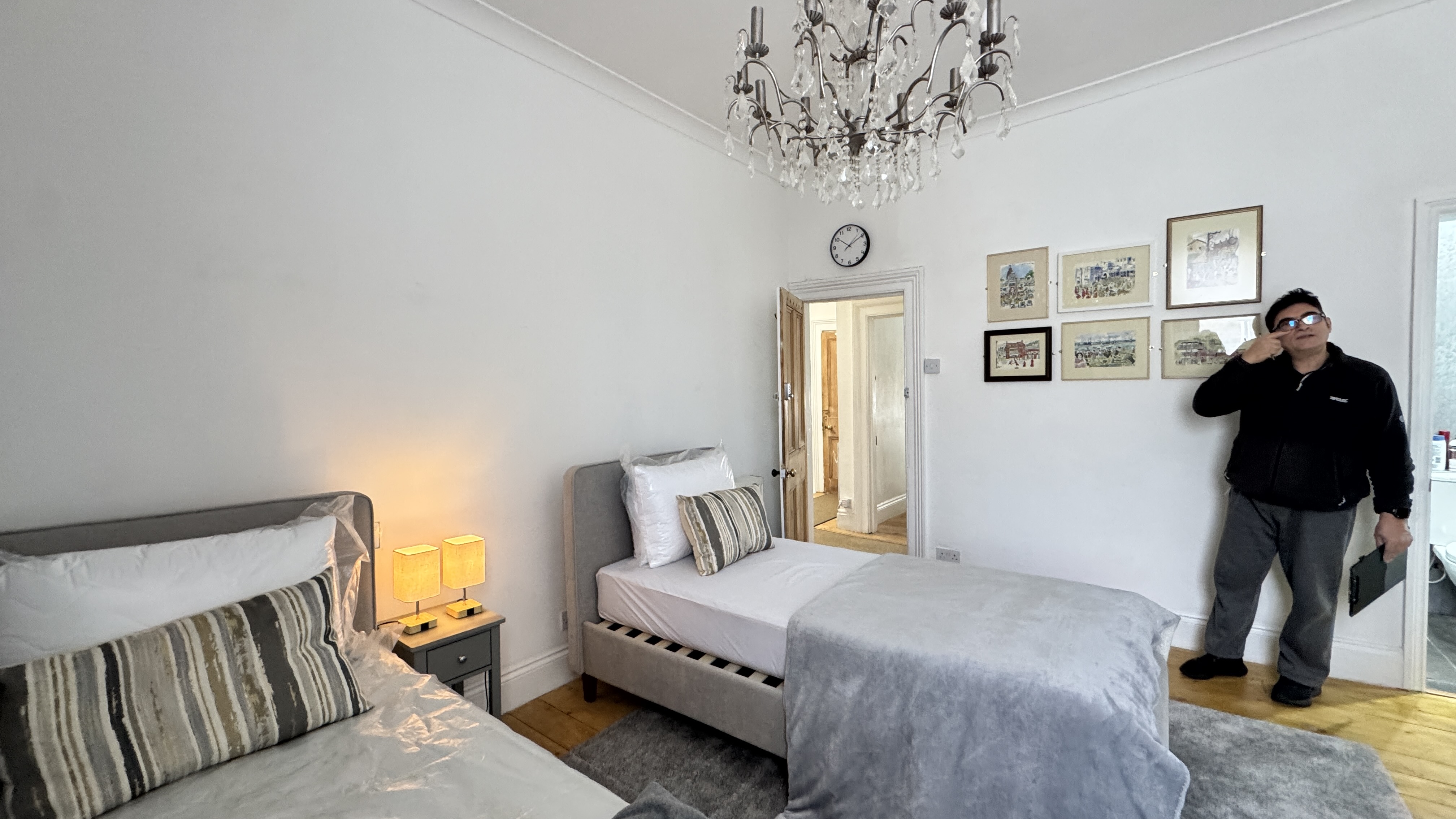 En-suite London Fields Twin Room Private